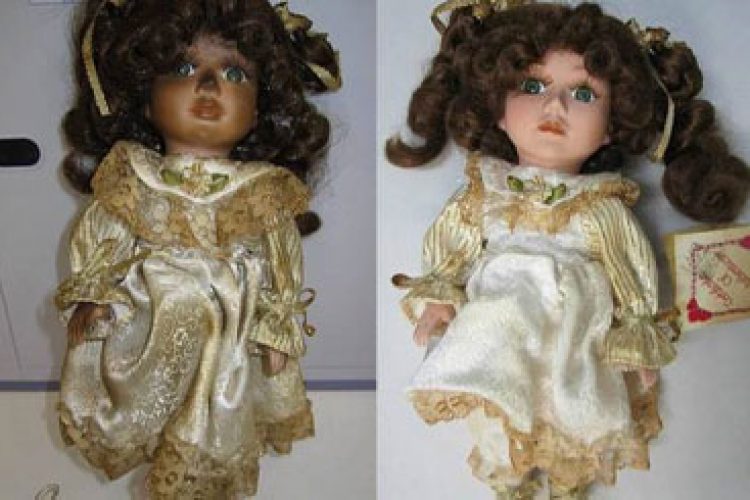 before and after doll