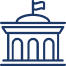 Government building icon